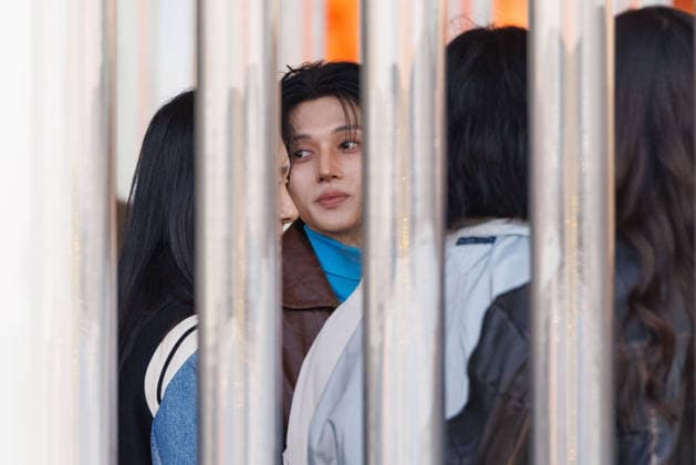 News - Prada - Celebrity Arrivals - Milan Fashion Week - Womenswear Fall Winter 2026 2027 Wooyoung is seen arriving at the Prada fashion show during the Milan Menswear Fall Winter 2026 2027 Fashion Week on February 26, 2026 in Milan, Italy. Photo: Cinzia Camela. Milan Fondazione Prada Italy Copyright: xCinziaxCamelax xLiveMediax LPN_2317297
