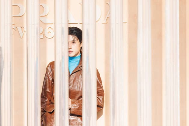 News - Prada - Celebrity Arrivals - Milan Fashion Week - Womenswear Fall Winter 2026 2027 Wooyoung is seen arriving at the Prada fashion show during the Milan Menswear Fall Winter 2026 2027 Fashion Week on February 26, 2026 in Milan, Italy. Photo: Cinzia Camela. Milan Fondazione Prada Italy Copyright: xCinziaxCamelax xLiveMediax LPN_2317298