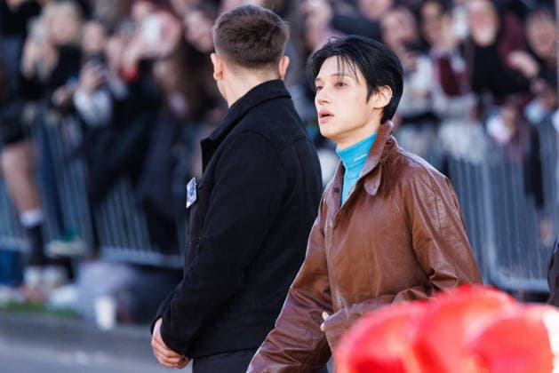 News - Prada - Celebrity Arrivals - Milan Fashion Week - Womenswear Fall Winter 2026 2027 Wooyoung is seen leaving the Prada fashion show during the Milan Menswear Fall Winter 2026 2027 Fashion Week on February 26, 2026 in Milan, Italy. Photo: Cinzia Camela. Milan Fondazione Prada Italy Copyright: xCinziaxCamelax xLiveMediax LPN_2317319