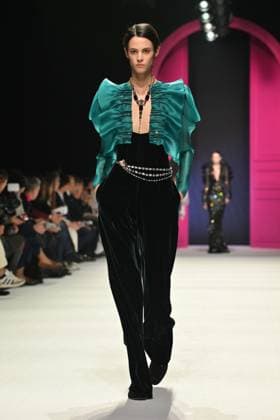 Milan, Milan Women s Fashion Week: Fall Winter 2026 27 - Women s Fashion, Fall Winter 2026 27 - Genny fashion show - catwalk in the photo: Model  Copyright: xRiccardoxGiordanox xipa-agency.netx xRiccardoxGIordanox IPA_Agency_IPA72060584