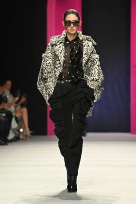 Milan, Milan Women s Fashion Week: Fall Winter 2026 27 - Women s Fashion, Fall Winter 2026 27 - Genny fashion show - catwalk in the photo: Model  Copyright: xRiccardoxGiordanox xipa-agency.netx xRiccardoxGIordanox IPA_Agency_IPA72060587