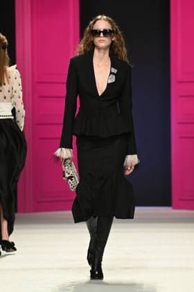 Milan, Milan Women s Fashion Week: Fall Winter 2026 27 - Women s Fashion, Fall Winter 2026 27 - Genny fashion show - catwalk in the photo: Model  Copyright: xRiccardoxGiordanox xipa-agency.netx xRiccardoxGIordanox IPA_Agency_IPA72060592