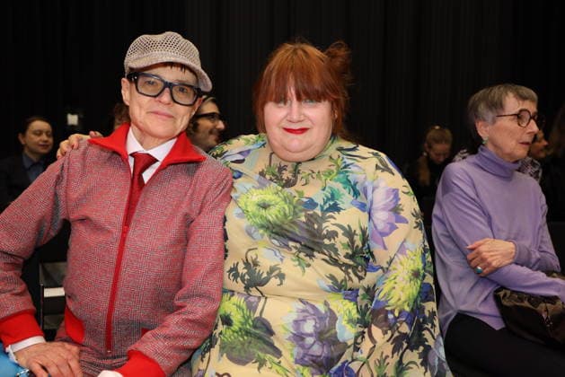 Presentation of the Oskar Kokoschka Prize 2026 Vienna, Angewandte , 26 02 2026 Jakob Lena KNEBL, Ashley Hans SCHEIRL
