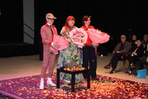 Presentation of the Oskar Kokoschka Prize 2026 Vienna, Angewandte , 26 02 2026 Jakob Lena KNEBL, Ashley Hans SCHEIRL, Natalia GUROVA