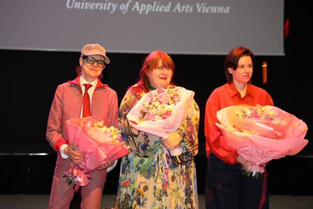Presentation of the Oskar Kokoschka Prize 2026 Vienna, Angewandte , 26 02 2026 Jakob Lena KNEBL, Ashley Hans SCHEIRL, Natalia GUROVA