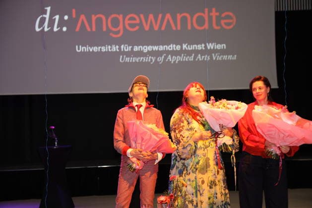 Presentation of the Oskar Kokoschka Prize 2026 Vienna, Angewandte , 26 02 2026 Jakob Lena KNEBL, Ashley Hans SCHEIRL, Natalia GUROVA