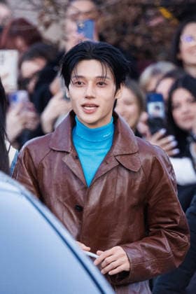 News - Prada - Celebrity Arrivals - Milan Fashion Week - Womenswear Fall Winter 2026 2027 Wooyoung is seen leaving the Prada fashion show during the Milan Menswear Fall Winter 2026 2027 Fashion Week on February 26, 2026 in Milan, Italy. Photo: Cinzia Camela. Milan Fondazione Prada Italy Copyright: xCinziaxCamelax xLiveMediax LPN_2317337