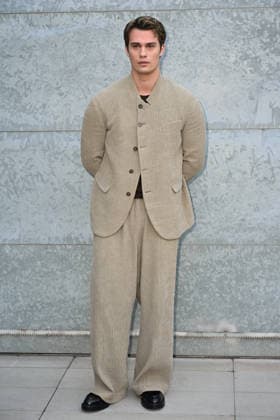 Milan, Milan Women s Fashion Week Fall Winter 2026 27 - Women s Fashion, Fall Winter 2026 27 - Emporio Armani fashion show - arrivals in the photo: Nicholas Galitzine  Copyright: xSimonaxChiocciax xipa-agency.netx xFotosickix IPA_Agency_IPA72061483
