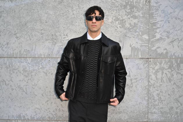 Milan, Milan Women s Fashion Week Fall Winter 2026 27 - Women s Fashion, Fall Winter 2026 27 - Emporio Armani fashion show - arrivals in the photo: Tedua  Copyright: xSimonaxChiocciax xipa-agency.netx xFotosickix IPA_Agency_IPA72061659