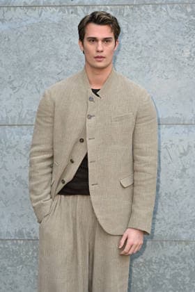 Milan, Milan Women s Fashion Week Fall Winter 2026 27 - Women s Fashion, Fall Winter 2026 27 - Emporio Armani fashion show - arrivals in the photo: Nicholas Galitzine  Copyright: xSimonaxChiocciax xipa-agency.netx xFotosickix IPA_Agency_IPA72061530