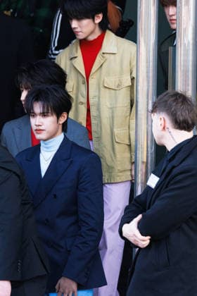 News - Prada - Celebrity Arrivals - Milan Fashion Week - Womenswear Fall Winter 2026 2027 TransfOrmProject TOP members are seen leaving the Prada fashion show during the Milan Menswear Fall Winter 2026 2027 Fashion Week on February 26, 2026 in Milan, Italy. Photo: Cinzia Camela. Milan Fondazione Prada Italy Copyright: xCinziaxCamelax xLiveMediax LPN_2317340