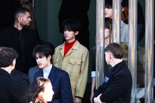 News - Prada - Celebrity Arrivals - Milan Fashion Week - Womenswear Fall Winter 2026 2027 TransfOrmProject TOP members are seen leaving the Prada fashion show during the Milan Menswear Fall Winter 2026 2027 Fashion Week on February 26, 2026 in Milan, Italy. Photo: Cinzia Camela. Milan Fondazione Prada Italy Copyright: xCinziaxCamelax xLiveMediax LPN_2317343