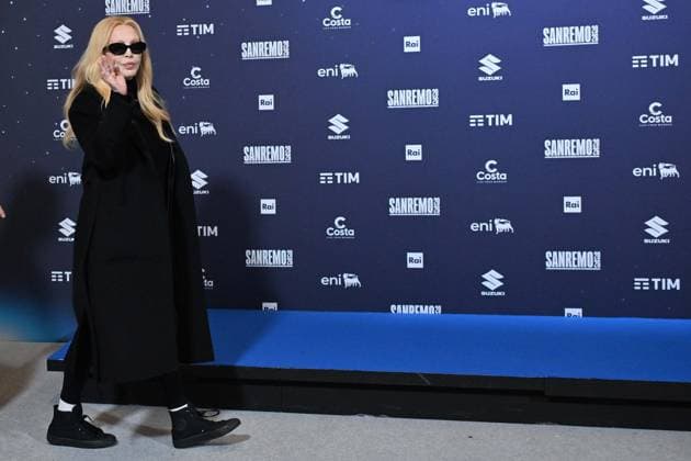 Photo IPP Felice De Martino Sanremo 26 02 2026 76th Italian Song Festival In the photo Patty Pravo Italy Photo Press World Copyright
