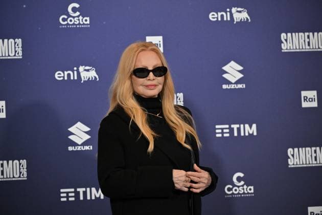 Photo IPP Felice De Martino Sanremo 26 02 2026 76th Italian Song Festival In the photo Patty Pravo Italy Photo Press World Copyright