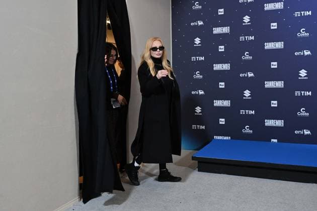 Photo IPP Felice De Martino Sanremo 26 02 2026 76th Italian Song Festival In the photo Patty Pravo Italy Photo Press World Copyright