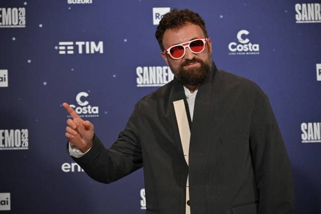 Photo IPP Felice De Martino Sanremo 26 02 2026 76th Italian Song Festival In the photo Dargen D Amico Italy Photo Press World Copyright