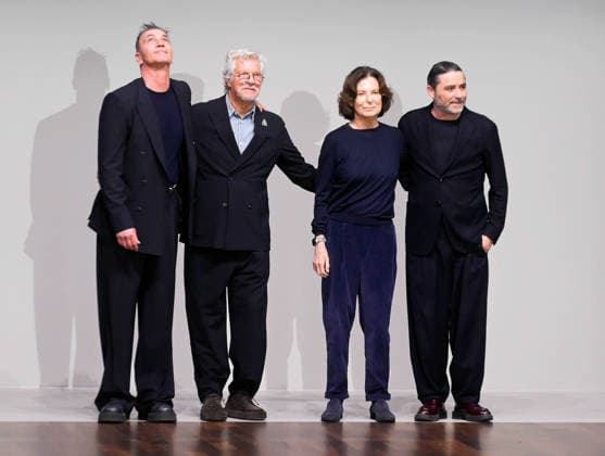 Milan, Women s Fashion Show Emporio Armani, Pantaleo Dell Orco, Leo Dell Orco, Alessandro Didi  Copyright: xMaurizioxMaulex xipa-agency.netx xMaurizioxMaulex IPA_Agency_IPA72063834