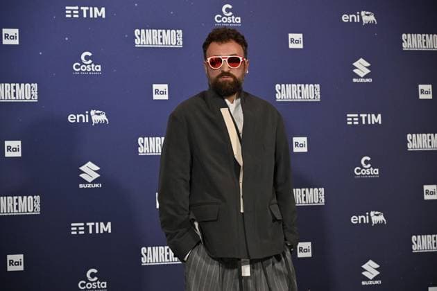 Photo IPP Felice De Martino Sanremo 26 02 2026 76th Italian Song Festival In the photo Dargen D Amico Italy Photo Press World Copyright