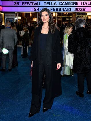 Sanremo, 76th Italian Song Festival. Evening 3 - Arrivals at the Ariston Theater. Pictured: Francesca Bergesio.  Copyright: xManuelexMangiarottix xipa-agency.netx xPoolxSanremox02x IPA_Agency_IPA72064515