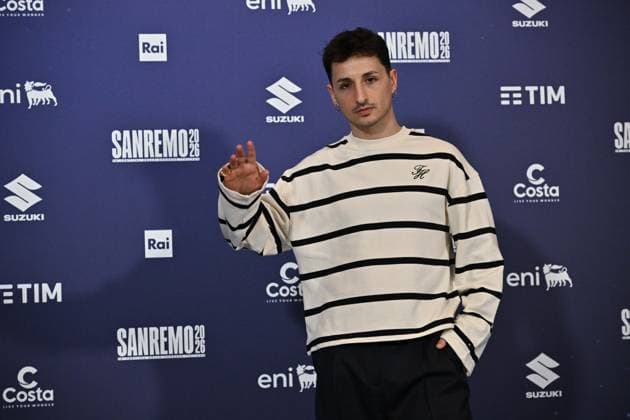 Photo IPP Felice De Martino Sanremo 26 02 2026 76th Italian Song Festival In the photo Nayt Italy Photo Press World Copyright