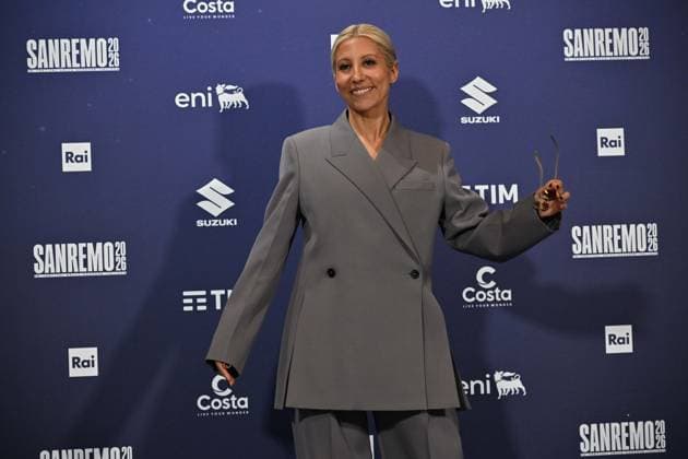 Photo IPP Felice De Martino Sanremo 26 02 2026 76th Italian Song Festival In the photo Malika Ayane Italy Photo Press World Copyright