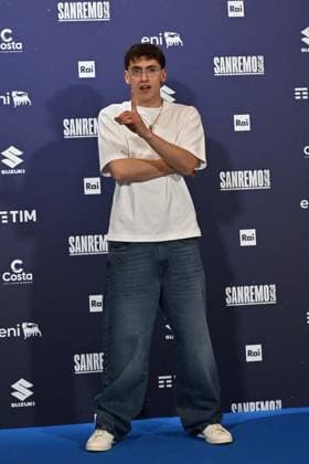 Photo IPP Felice De Martino Sanremo 26 02 2026 76th Italian Song Festival In the photo Tredici Pietro Italy Photo Press World Copyright