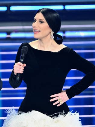 Sanremo, 76th Italian Song Festival - third evening. In the photo Laura Pausini  Copyright: xAlbertoxTerenghix xPoolxSanremox02x xipa-agency.netx xPoolxSanremox02x IPA_Agency_IPA72064677