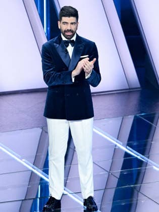 Sanremo, 76th Italian Song Festival. Third Night. Pictured: Gianluca Gazzoli  Copyright: xMaurizioxD Avanzox xipa-agency.netx xPoolxSanremox02x IPA_Agency_IPA72065047