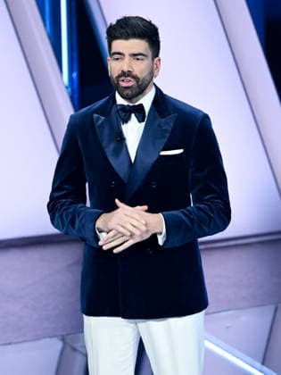 Sanremo, 76th Italian Song Festival. Third Night. Pictured: Gianluca Gazzoli  Copyright: xMaurizioxD Avanzox xipa-agency.netx xPoolxSanremox02x IPA_Agency_IPA72065051