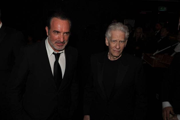51st Cesar Ceremony Jean Dujardin and David Cronenberg during the 51st Cesar Film Awards held at l Olympia on February 26, 2026, in Paris, France. Photo by Nasser Berzane ABACAPRESS.COM Paris France  Copyright: xBerzanexNasser ABACAx