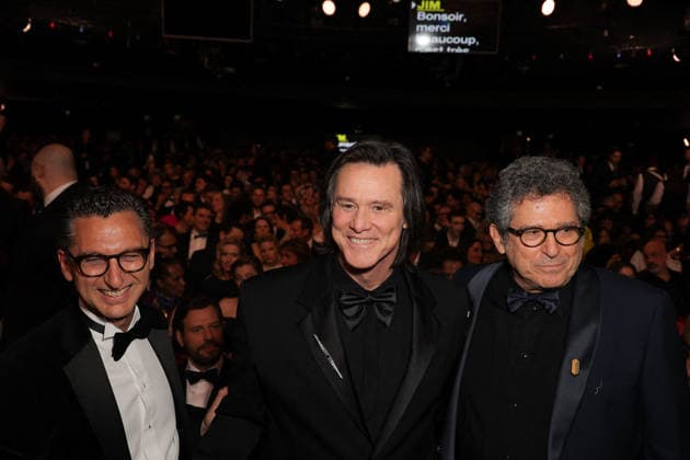 51st Cesar Ceremony Jim Carrey during the 51st Cesar Film Awards held at l Olympia on February 26, 2026, in Paris, France. Photo by Nasser Berzane ABACAPRESS.COM Paris France  Copyright: xBerzanexNasser ABACAx