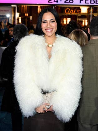 Sanremo, 76th Italian Song Festival. Evening 3 - Arrivals at the Ariston Theatre. Pictured: Virginia Blum  Copyright: xManuelexMangiarottix xipa-agency.netx xPoolxSanremox02x IPA_Agency_IPA72064518