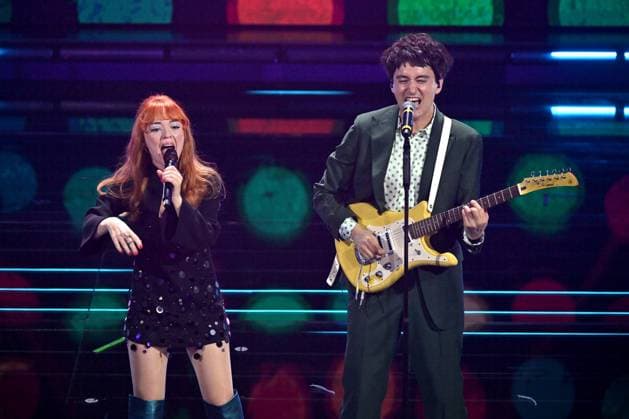 Photo IPP Felice De Martino Sanremo 26 02 2026 76th Italian Song Festival In the photo Maria Antonietta Colombre Italy Photo Press World Copyright