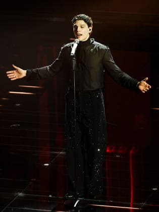 Sanremo, 76th Italian Song Festival. Third Night. Pictured: Niccolò Filipucci  Copyright: xMaurizioxD Avanzox xipa-agency.netx xPoolxSanremox02x IPA_Agency_IPA72065484