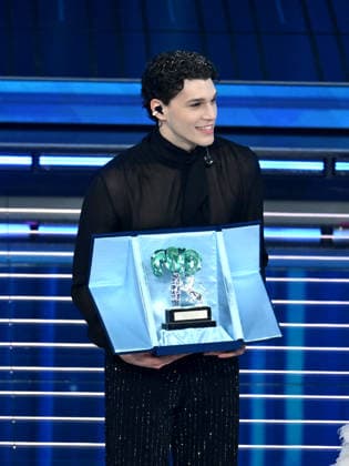 Sanremo, 76th Italian Song Festival - third evening. In the photo: Nicolò Filippucci - winner of Sanremo Giovani  Copyright: xAlbertoxTerenghix xPoolxSanremox02x xipa-agency.netx xPoolxSanremox02x IPA_Agency_IPA72065492