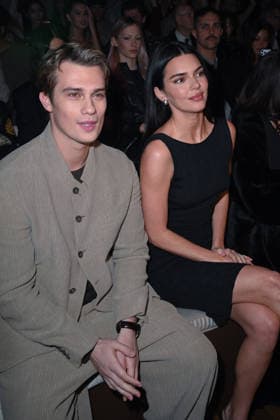 Milan, Milan Women s Fashion Week Fall Winter 2026 27 - Women s Fashion, Fall Winter 2026 27 - Emporio Armani fashion show - front row in the photo: Kendall Jenner, Nicholas Galitzine  Copyright: xSimonaxChiocciax xipa-agency.netx xFotosickix IPA_Agency_IPA72066096