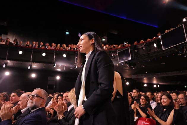 51st Cesar Ceremony Nadia Melliti during the 51st Cesar Film Awards held at l Olympia on February 26, 2026, in Paris, France. Photo by Nasser Berzane ABACAPRESS.COM Paris France  Copyright: xBerzanexNasser ABACAx