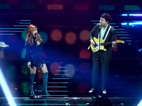 Sanremo, 76th Italian Song Festival - third evening. In the photo Maria Antonietta and Colombre  Copyright: xAlbertoxTerenghix xPoolxSanremox02x xipa-agency.netx xPoolxSanremox02x IPA_Agency_IPA72065980