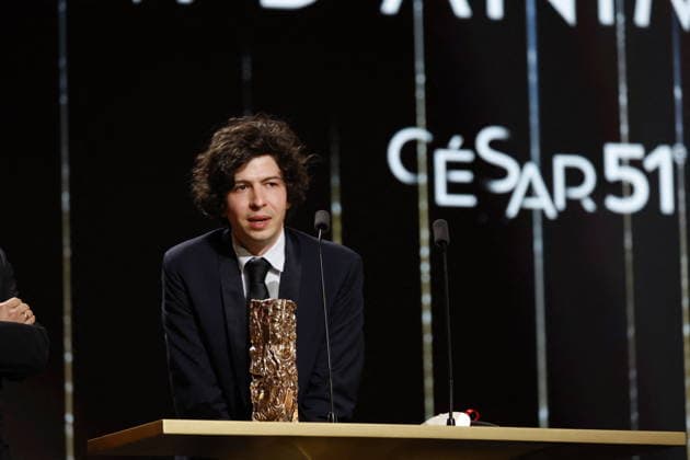 51st Cesar Ceremony Ugo Bienvenu with the Best Animation Feature Cesar Award for Movie ‘Arco’ during 51st Cesar Film Awards held at l Olympia on February 26, 2026, in Paris, France. Photo by Nasser Berzane ABACAPRESS.COM Paris France  Copyright: xBerzanexNasser ABACAx