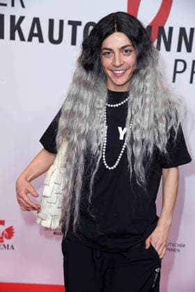 Haiyti at the 17 GERMAN MUSIC AUTHORS AWARD at The Ritz Carlton in Berlin on 26 02 2026