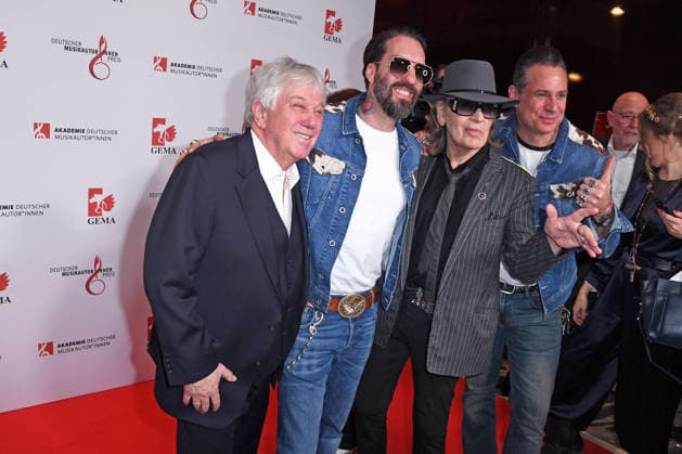 Rolf Zuckowski, Udo Lindenberg, The BossHoss Alec Voelkel, Sascha Vollmer at the 17 GERMAN MUSIC AUTHORINNEN PRIZE at The Ritz Carlton in Berlin on 26 02 2026