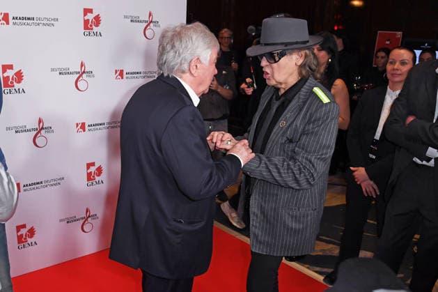 Rolf Zuckowski, Udo Lindenberg at the 17 GERMAN MUSIC AUTHORS AWARD at The Ritz Carlton in Berlin on 26 02 2026