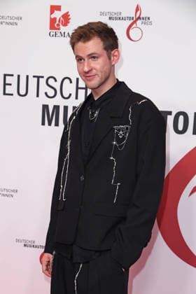 Dominik Hartz at the 17 GERMAN MUSIC AUTHORINNEN PRIZE at The Ritz Carlton in Berlin on 26 02 2026