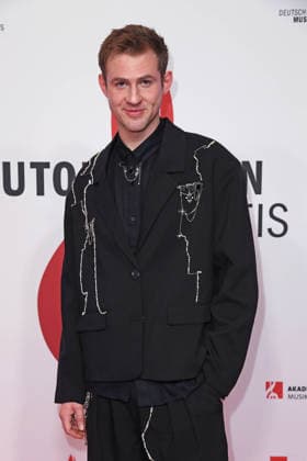 Dominik Hartz at the 17 GERMAN MUSIC AUTHORINNEN PRIZE at The Ritz Carlton in Berlin on 26 02 2026