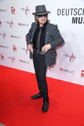 Udo Lindenberg at the 17 GERMAN MUSIC AUTHORS AWARD at The Ritz Carlton in Berlin on 26 02 2026