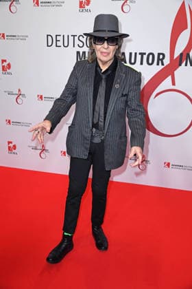 Udo Lindenberg at the 17 GERMAN MUSIC AUTHORS AWARD at The Ritz Carlton in Berlin on 26 02 2026
