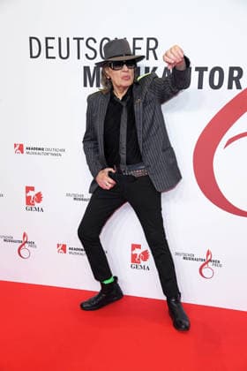 Udo Lindenberg at the 17 GERMAN MUSIC AUTHORS AWARD at The Ritz Carlton in Berlin on 26 02 2026