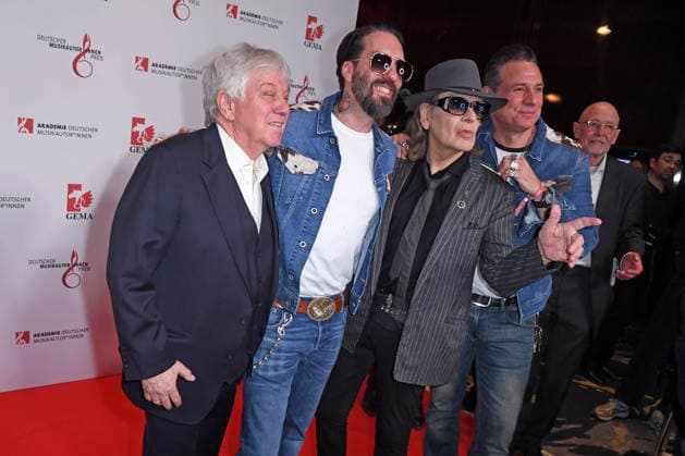 Rolf Zuckowski, Udo Lindenberg, The BossHoss Alec Voelkel, Sascha Vollmer at the 17 GERMAN MUSIC AUTHORINNEN PRIZE at The Ritz Carlton in Berlin on 26 02 2026