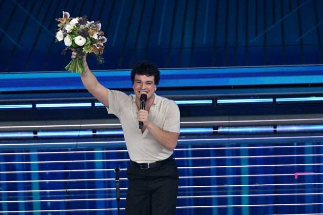 Photo IPP Felice De Martino Sanremo 26 02 2026 76th Italian Song Festival In the photo Leo Gasman Italy Photo Press World Copyright