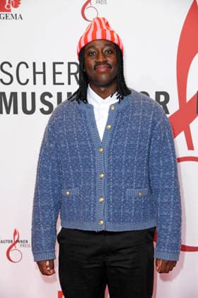 Jonny Mahoro at the 17 GERMAN MUSIC AUTHORINNEN PRIZE at The Ritz Carlton in Berlin on 26 02 2026